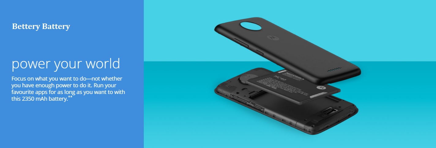 Lenovo Moto C Dual sim, 1GB+16GB Phone, 4G LTE 4