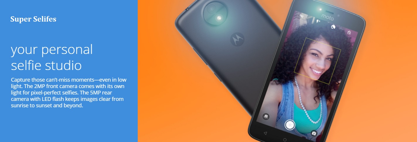 Lenovo Moto C Dual sim, 1GB+16GB Phone, 4G LTE 5