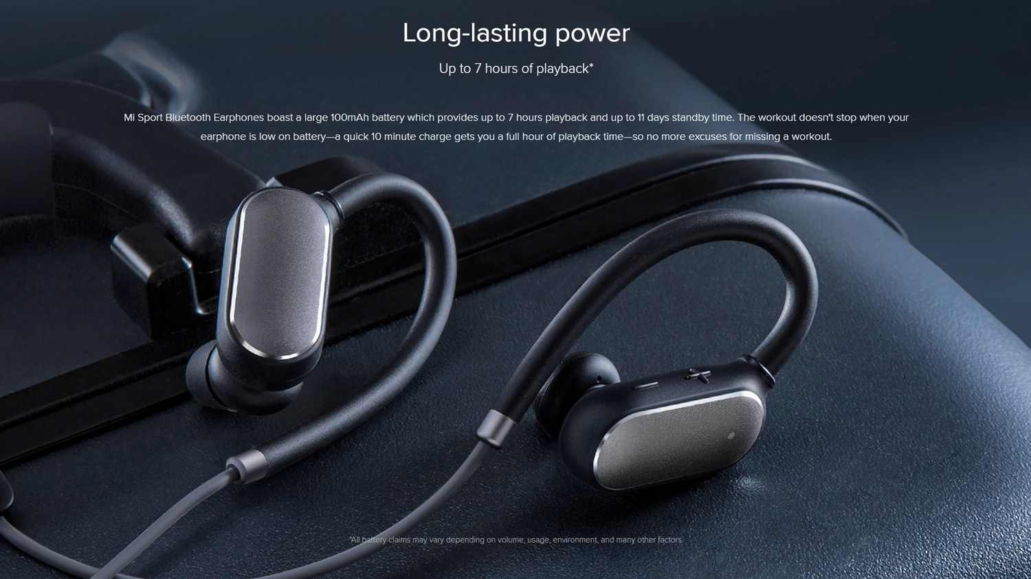 Xiaomi Mi Music Sports Bluetooth Earphones - White 4