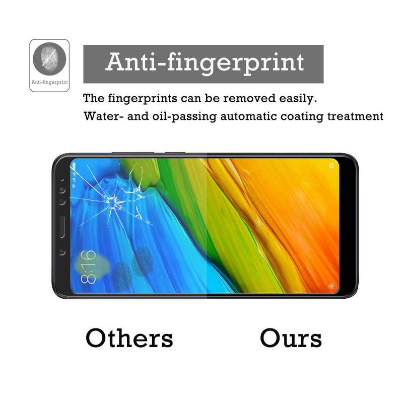 REDMI 5 PLUS SCREEN PROTECTOR - ANTI-FINGERPRINT