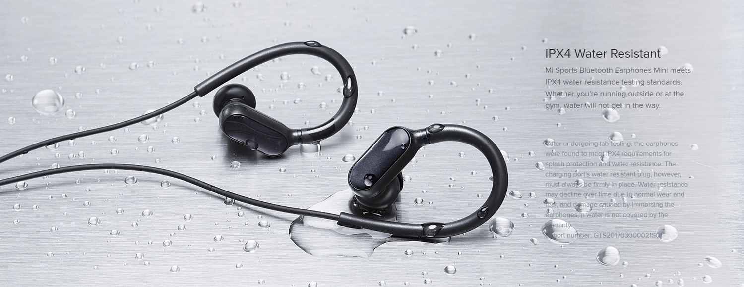 XIAOMI MI SPORTS BLUETOOTH EARPHONES MINI WHITE (3)