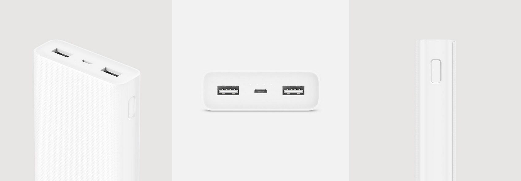 Xiaomi Mi 20000mAh Power Bank 2C Dual USB - Dual USB Output