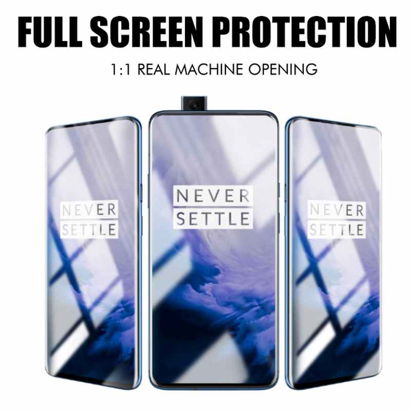 OnePlus 7 Pro Screen Protector 9H Full Glue Edge to Edge High quality Tempered Glass 1