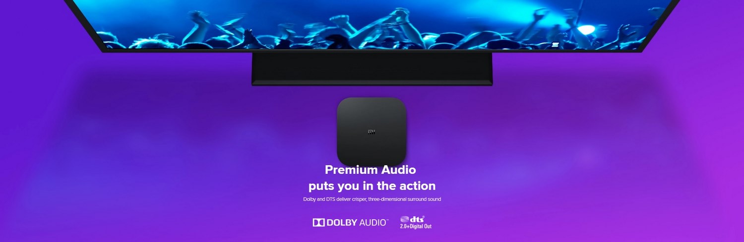 Xiaomi-Mi-Box-S-4K-Tv-Banner - Dolby and DTS