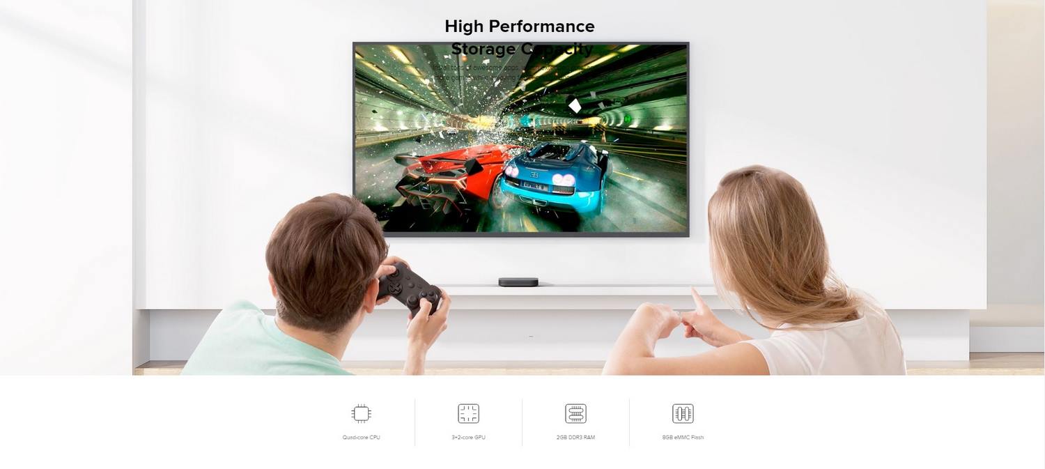 Xiaomi-Mi-Box-S-4K-Tv-Banner - High Performance Storage Capacity