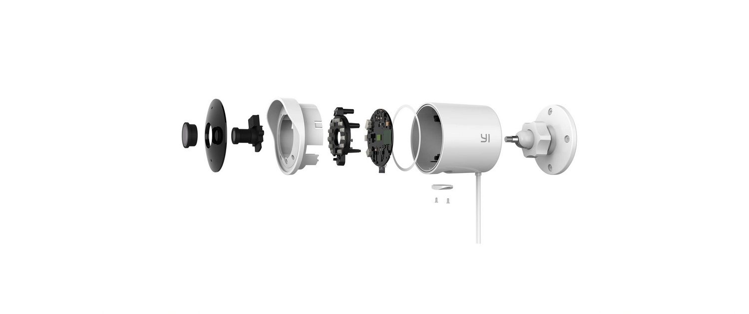 YI OUTDOOR CAMERA - Inner View
