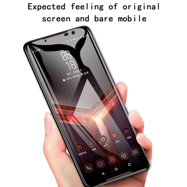 Asus ROG Phone 2 Complete Coverage 11H Hardness 2.5D Full Glue Screen Protector (3)