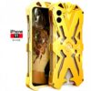 Apple iPhone 11 Aviation Aluminum Alloy Shockproof Armor Metal Case Cover - Gold