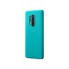ONEPLUS-8-PRO-SANDSTONE-BUMPER-CASE-CYAN-FRONT-TILTED