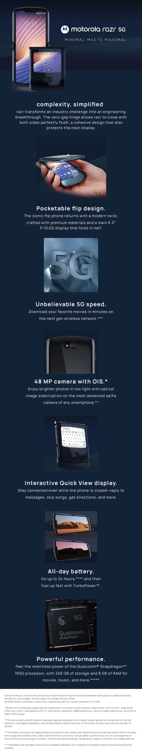 MOTOROLA RAZR 5G 2020 KUWAIT ALEZAY BANNER