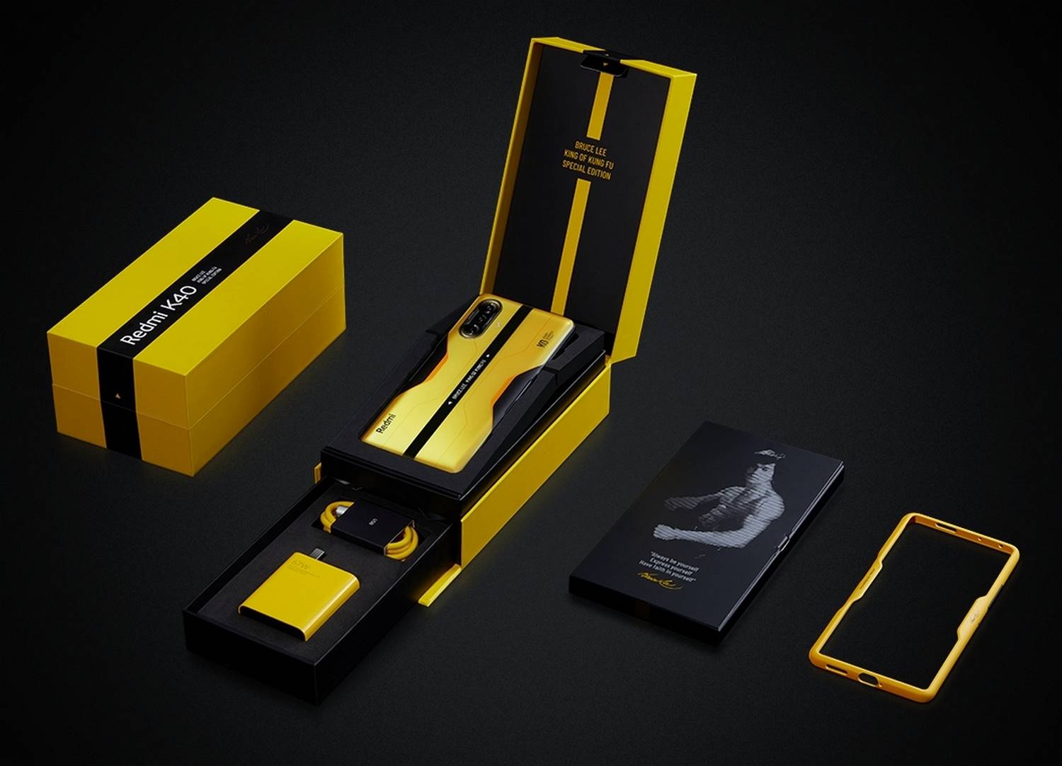 XIAOMI REDMI K40 GAMING EDITION BRUCE LEE SPECIAL EDITION - PACKAGING (1)