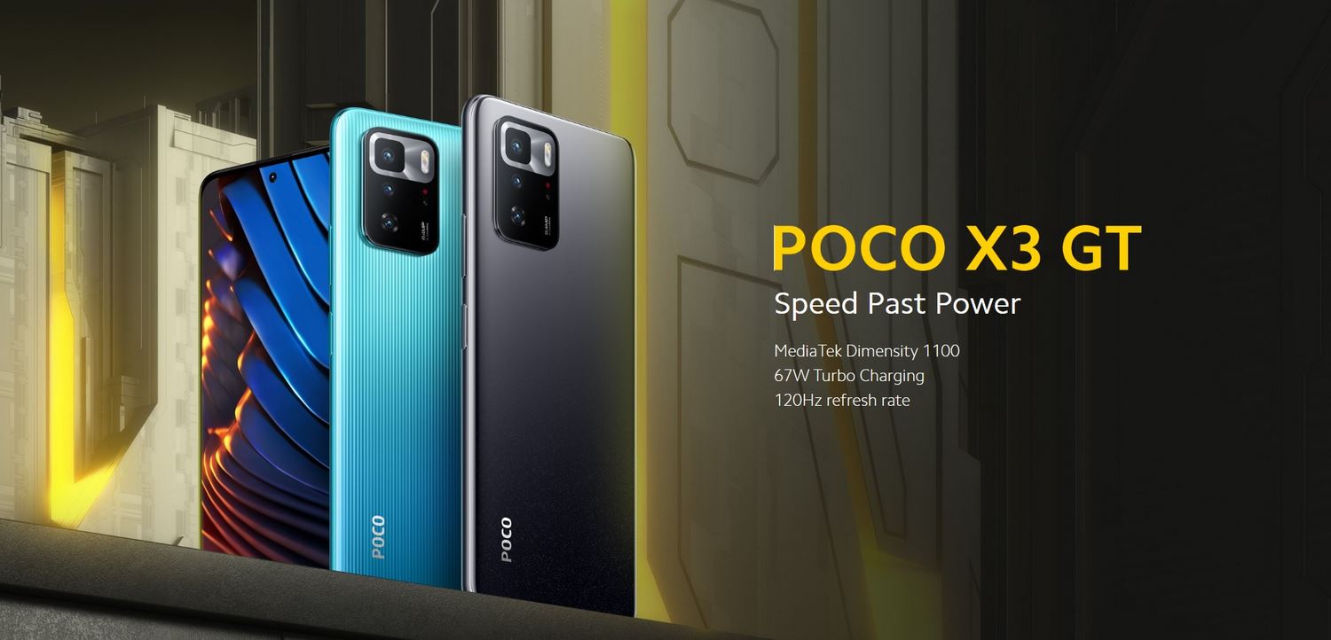 XIAOMI POCO X3 GT 5G - MAIN BANNER - ALEZAY KUWAIT