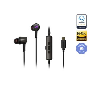 ASUS ROG CETRA II USB-C IN-EAR GAMING HEADPHONES WITH ANC - ALEZAY KUWAIT