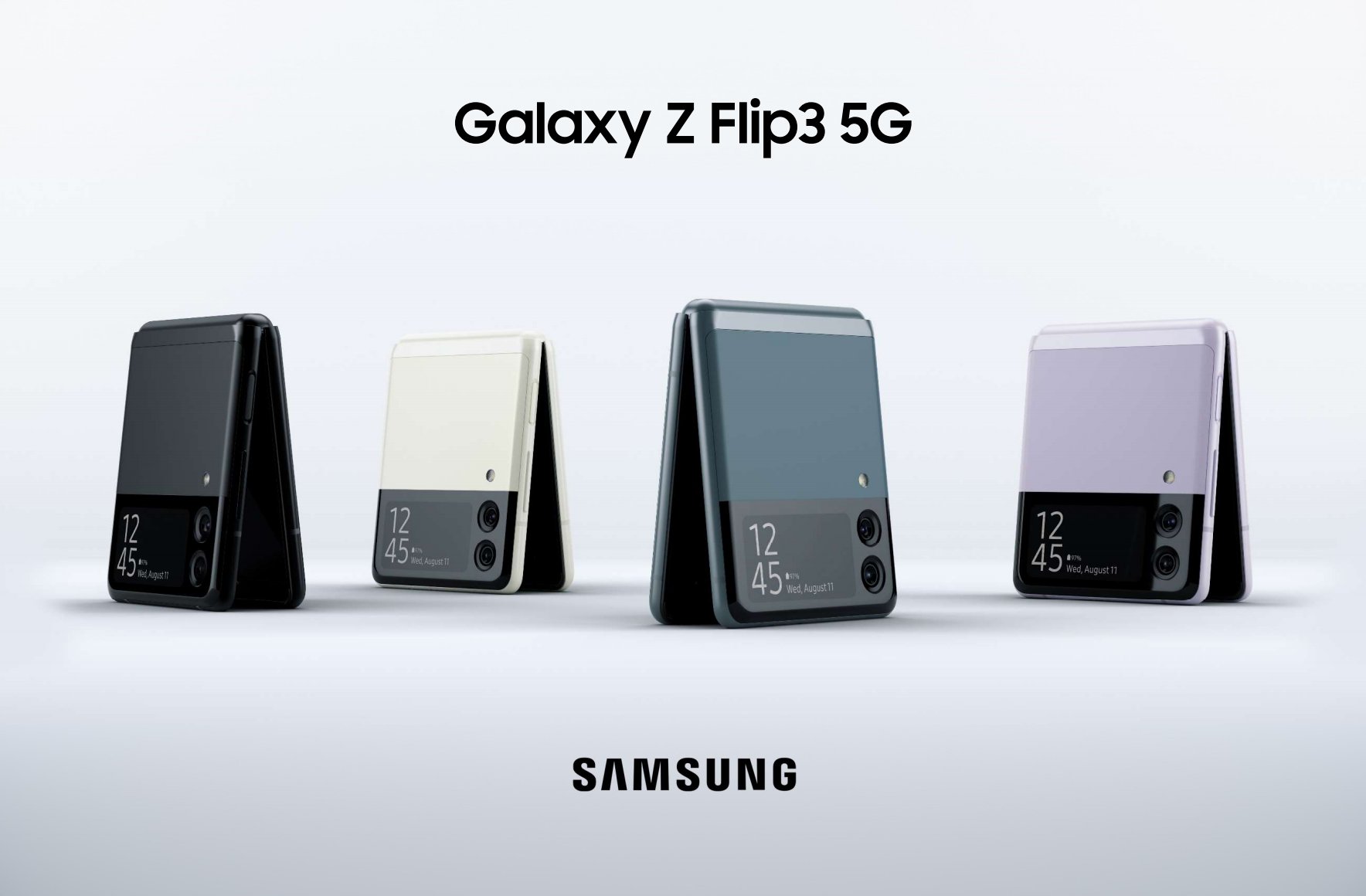 SAMSUNG GALAXY Z FLIP 3 5G - MAIN BANNER - ALEZAY KUWAIT