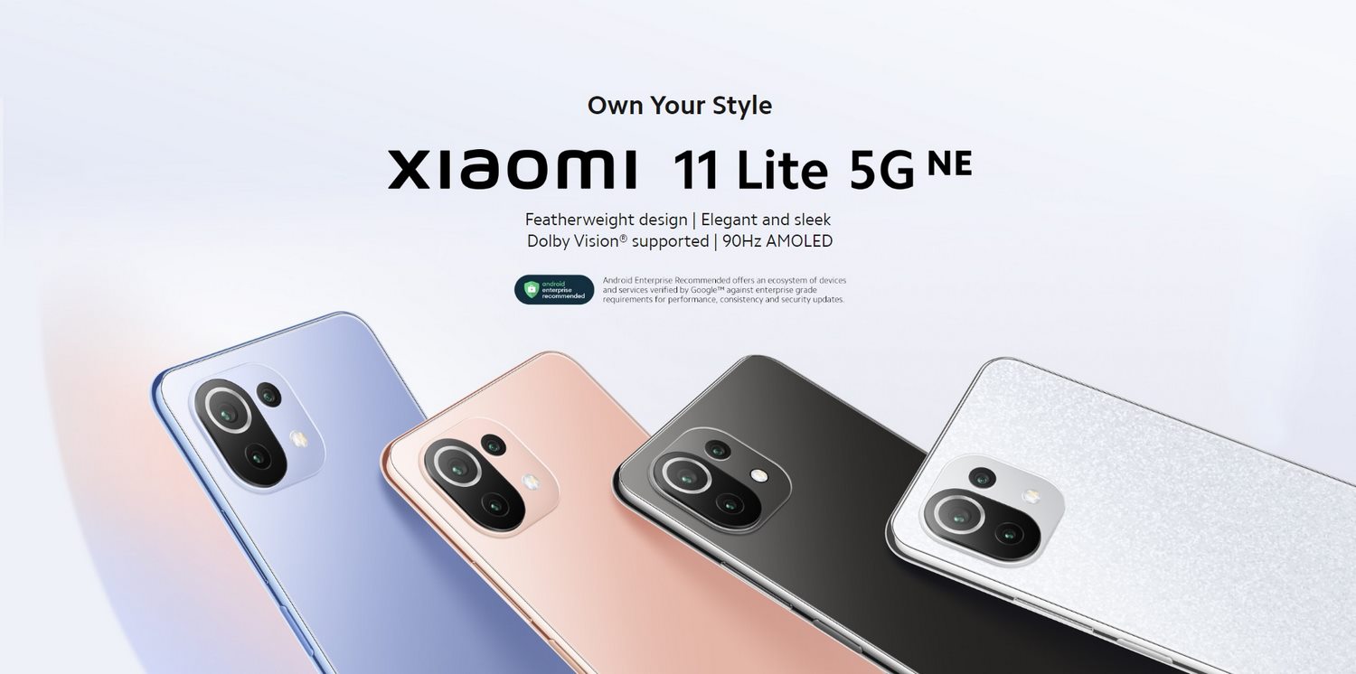 XIAOMI MI 11 LITE 5G NE - MAIN BANNER - ALEZAY KUWAIT