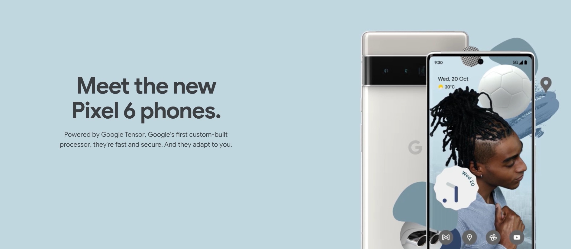 GOOGLE PIXEL 6 5G SERIES - MAIN BANNER - ALEZAY KUWAIT