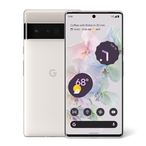 GOOGLE PIXEL 6 PRO 5G - CLOUD WHITE - ALEZAY KUWAIT
