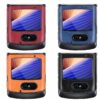MOTOROLA RAZR 5G LUXURY LEATHER TEXTURE CASE