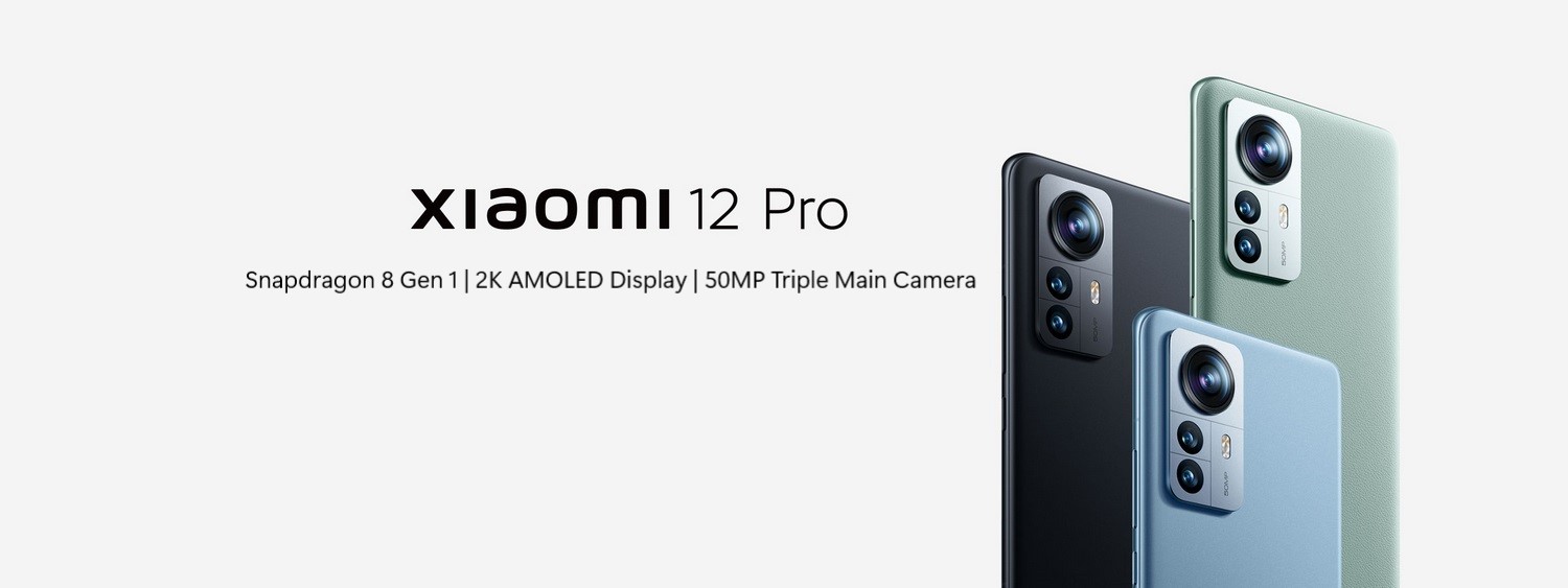 XIAOMI MI 12 PRO 5G SNAPDRAGON 8 GEN 1 - MAIN BANNER - ALEZAY KUWAIT