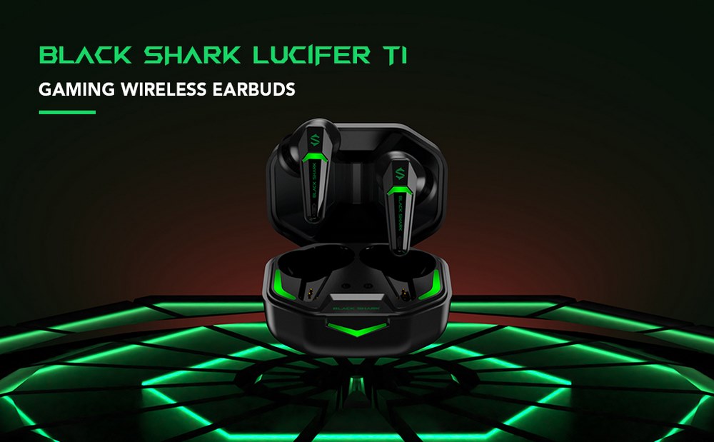 BLACK SHARK LUCIFER T1 WIRELESS EARBUDS BANNER - ALEZAY KUWAIT
