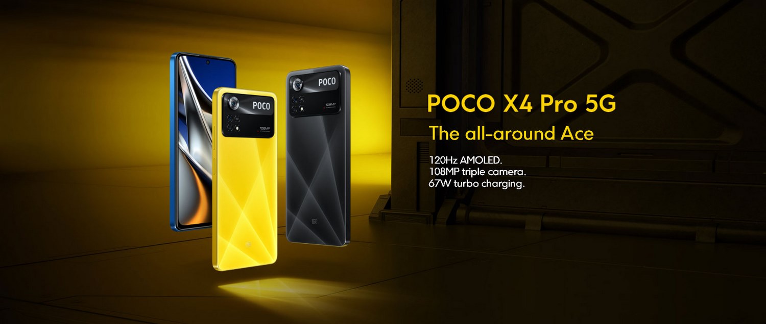 XIAOMI POCO X4 PRO 5G - BANNER - ALEZAY KUWAIT
