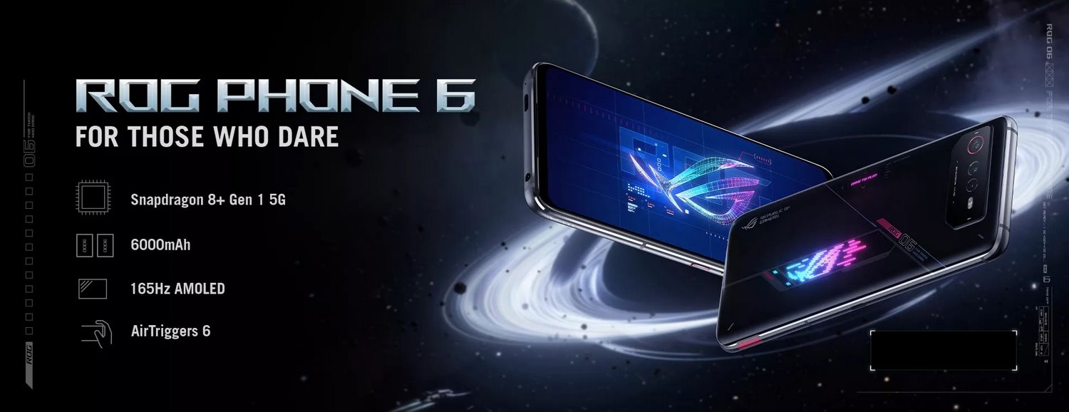 ASUS ROG PHONE 6 MAIN BANNER - ALEZAY KUWAIT