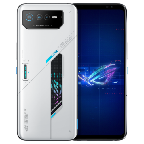 ASUS ROG PHONE 6 - REPUBLIC OF GAMERS - STORM WHITE - ALEZAY KUWAIT