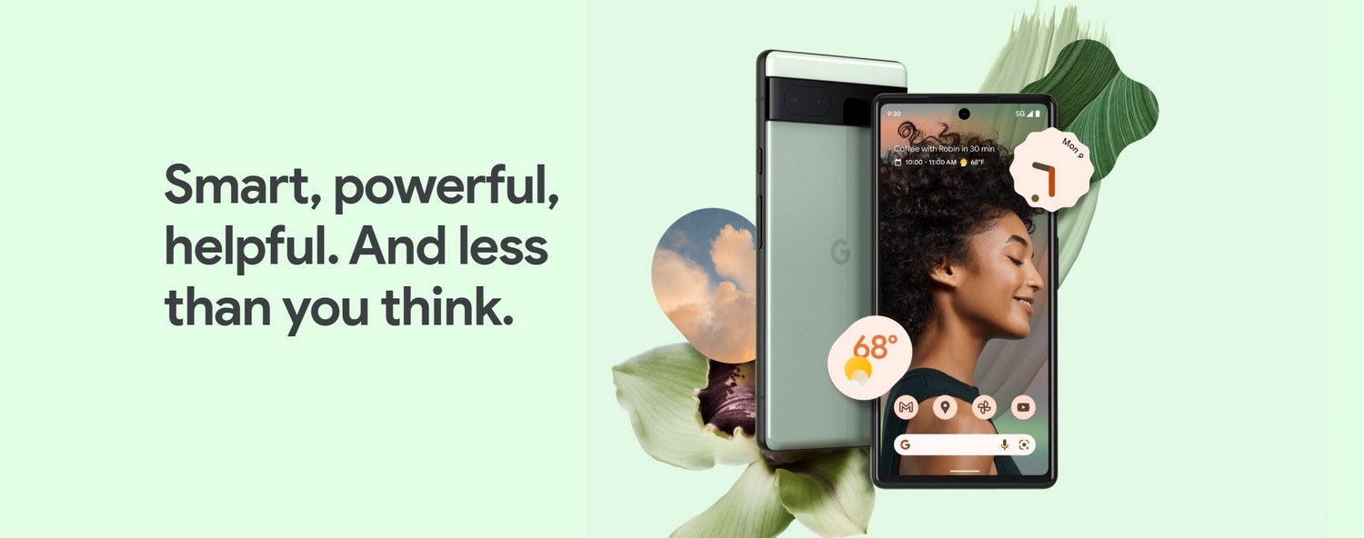 GOOGLE PIXEL 6A 5G - MAIN BANNER - ALEZAY KUWAIT