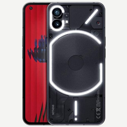 NOTHING PHONE 1 - GLYPH INTERFACE - BLACK - ALEZAY KUWAIT