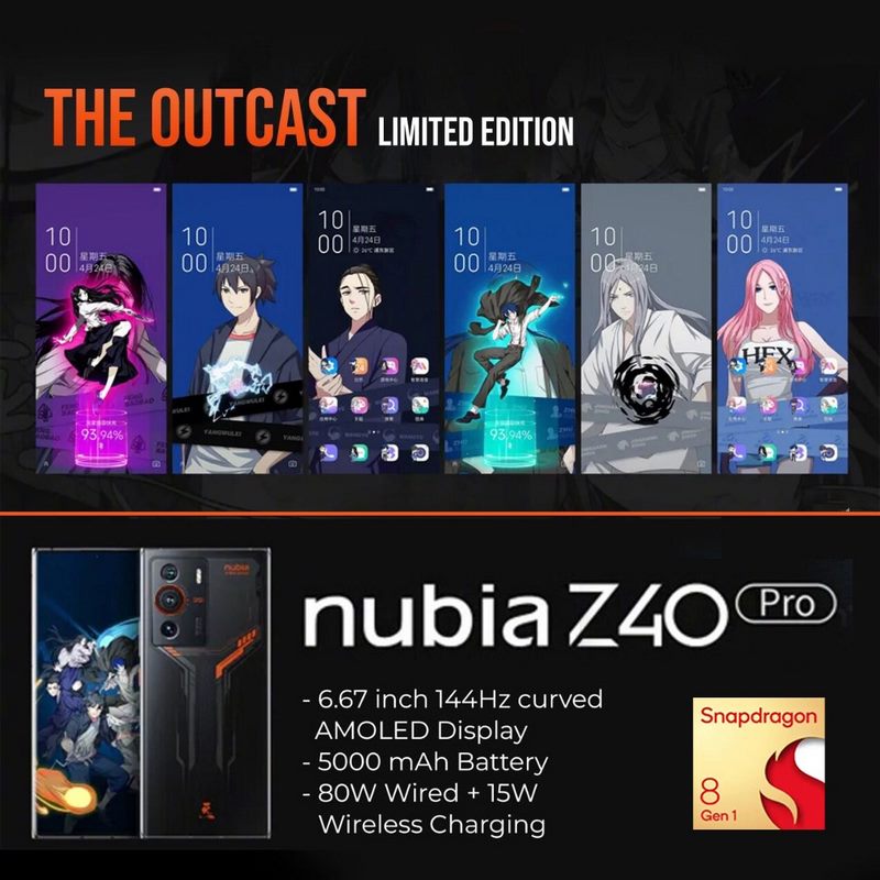 NUBIA Z40 PRO OUTCAST LIMITED EDITION BANNER - ALEZAY KUWAIT (2)