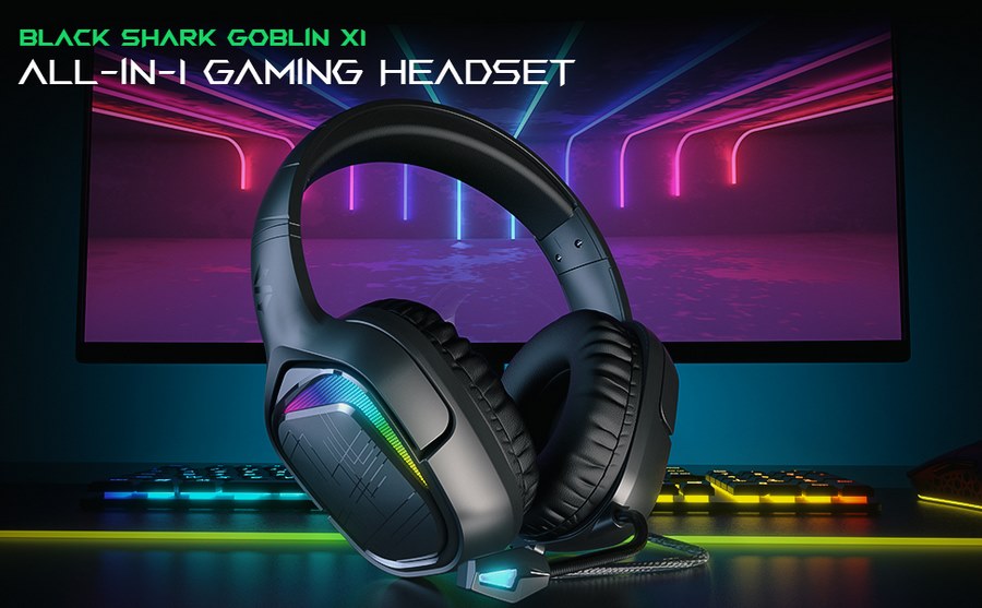 Black Shark Goblin X1 All-in-1 Gaming Headset Banner