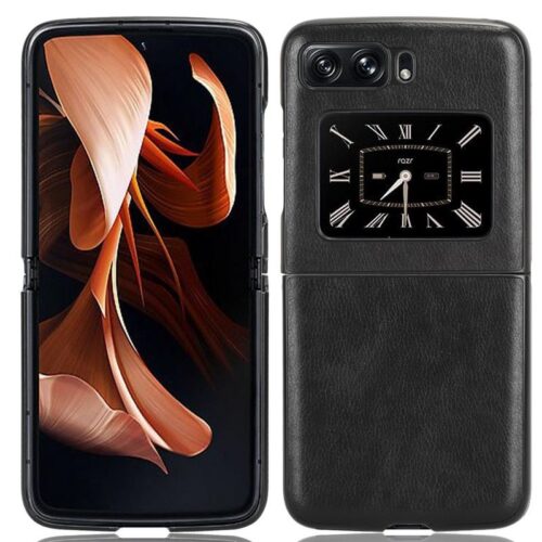 Motorola Razr 2022 Luxury Leather Texture Case