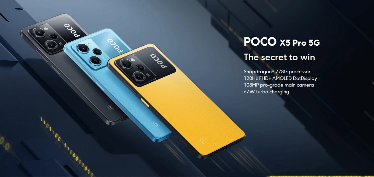 POCO X5 Pro 5G Dual SIM, 8GB+256GB Phone 1