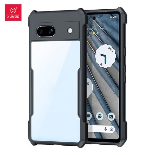 Google Pixel 7a Transparent Bumper Case by XUNDD