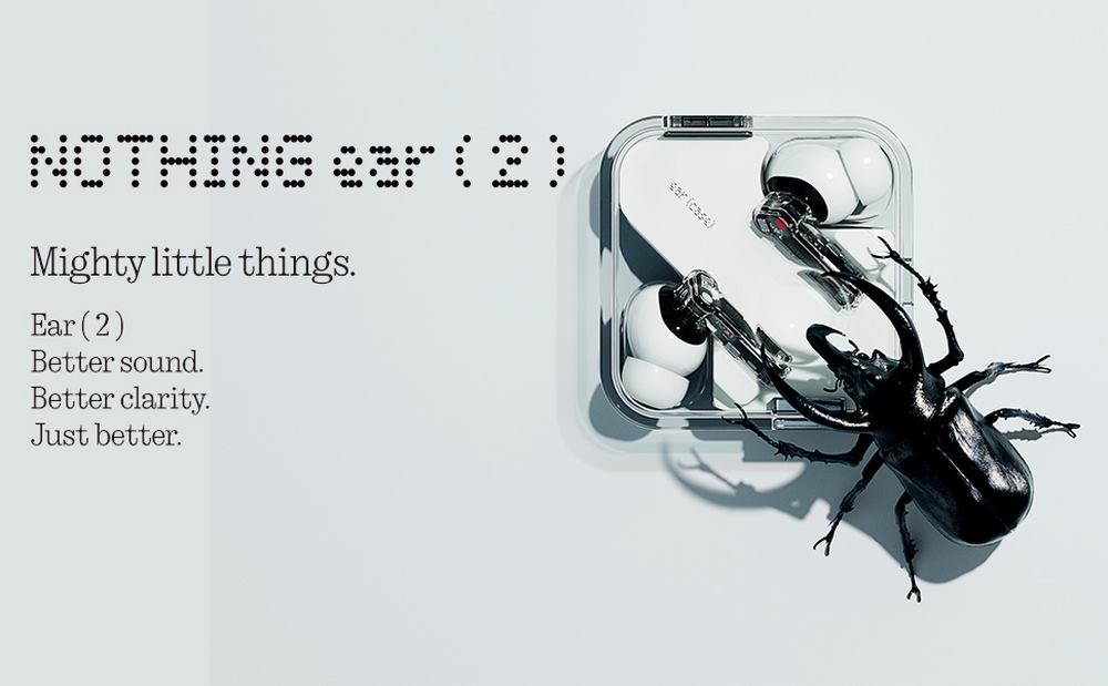 NOTHING EAR 2 - WIRELESS EARPHONES - BANNER - ALEZAY KUWAIT