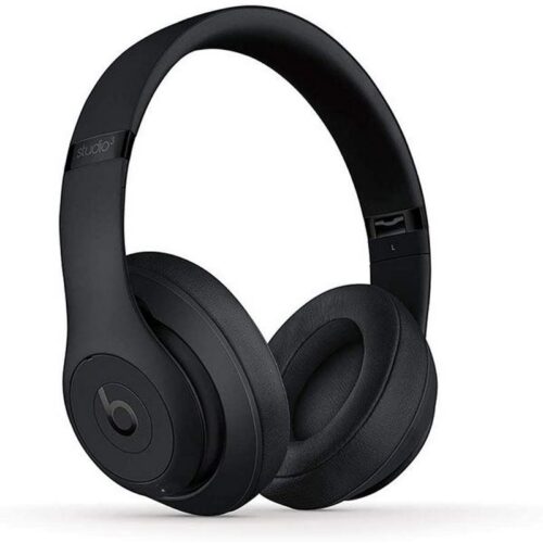 Beats Studio 3 True Wireless Noise Cancelling Over-Ear Headphones - Matte Black - Alezay Kuwait