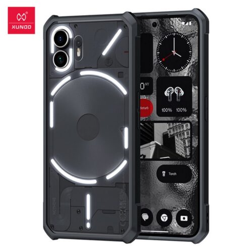 Nothing Phone 2 Transparent Bumper Case by XUNDD®️ - Alezay Kuwait