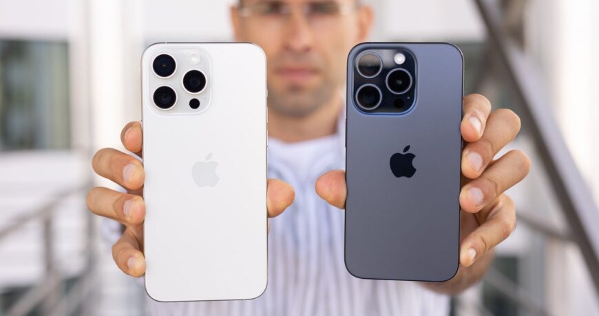 iPhone 15 Pro and 15 Pro Max
