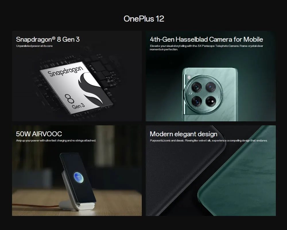 ONEPLUS 12 5G - SPECS - ALEZAY KUWAIT