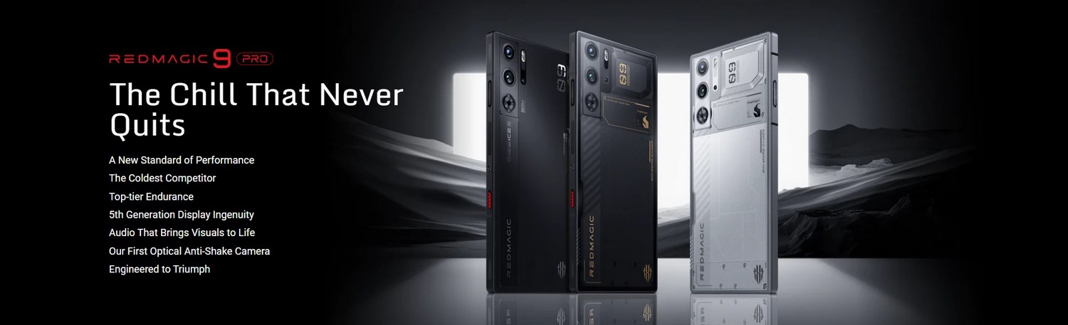 REDMAGIC 9 PRO GAMING PHONE - BANNER - ALEZAY KUWAIT