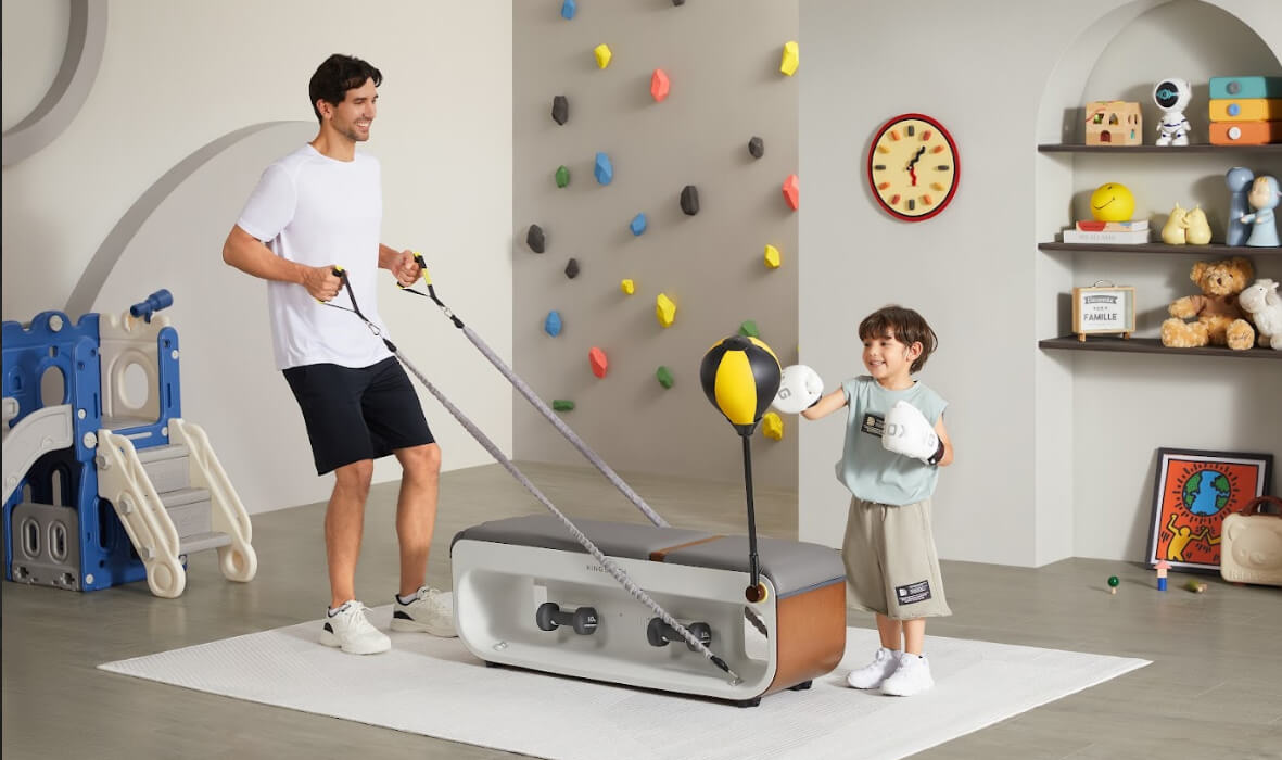 Kingsmith Multifunctional Fitness Bench - Product Description - Alezay Kuwait