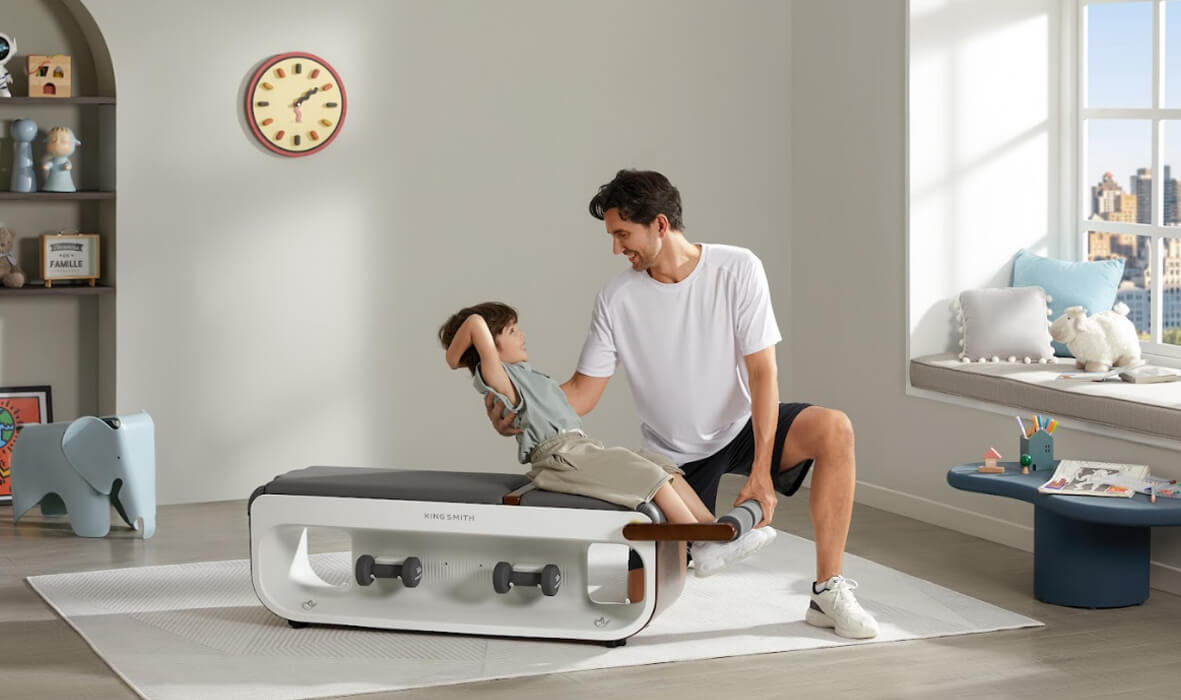 Kingsmith Multifunctional Fitness Bench - Product Description - Alezay Kuwait