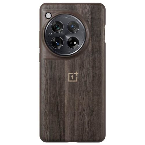ONEPLUS 12 WALNUT BUMPER CASE - ALEZAY KUWAIT