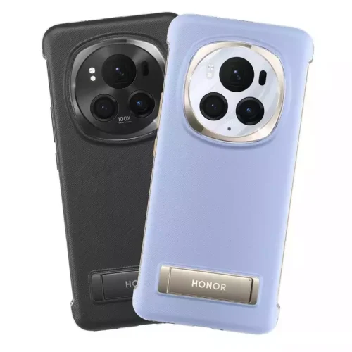 Honor Magic 6 Pro PU Bracket Case - Alezay Kuwait