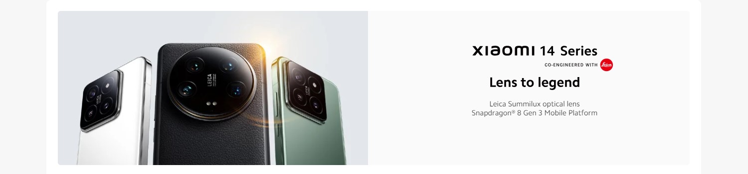 XIAOMI 14 SERIES BANNER - ALEZAY KUWAIT