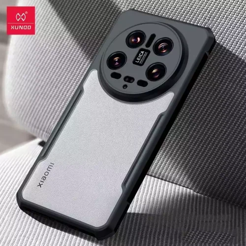 Xiaomi 14 Ultra Transparent Bumper Case by XUNDD - Alezay Kuwait