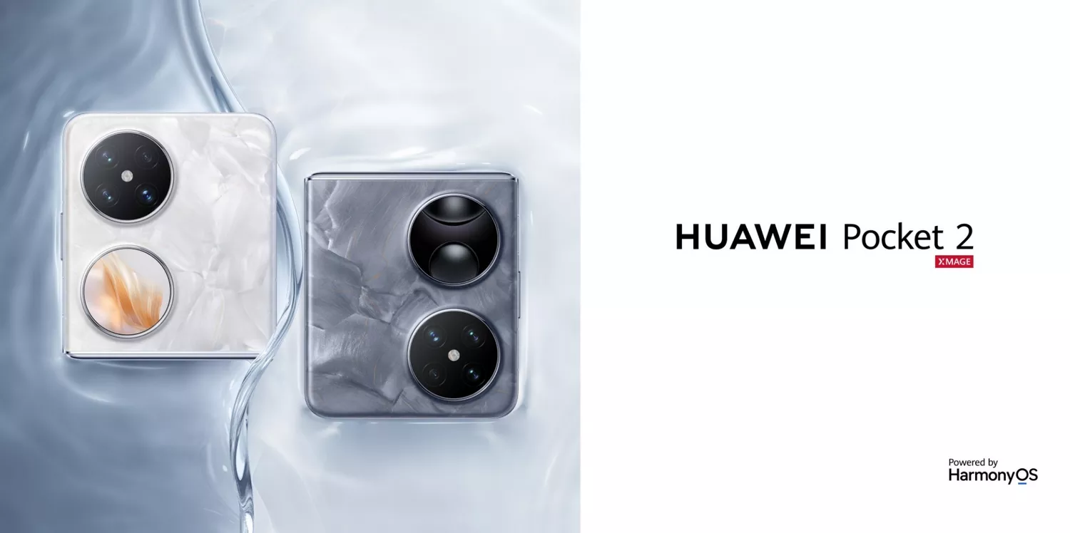 HUAWEI POCKET 2 FLIP PHONE - BANNER - ALEZAY KUWAIT