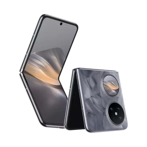 HUAWEI POCKET 2 FLIP PHONE - GRAY - ALEZAY KUWAIT