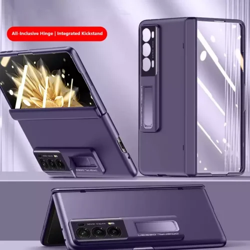 Honor Magic V2 Folding Luxury Case Shockproof Kickstand Back Cover - Alezay Kuwait