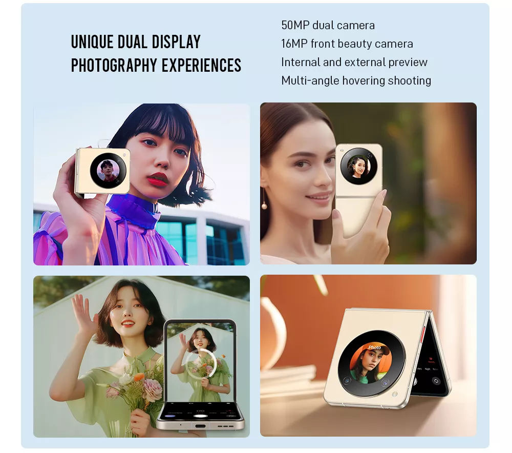 NUBIA FLIP 5G - CHEAPEST FOLDABLE PHONE - ALEZAY KUWAIT